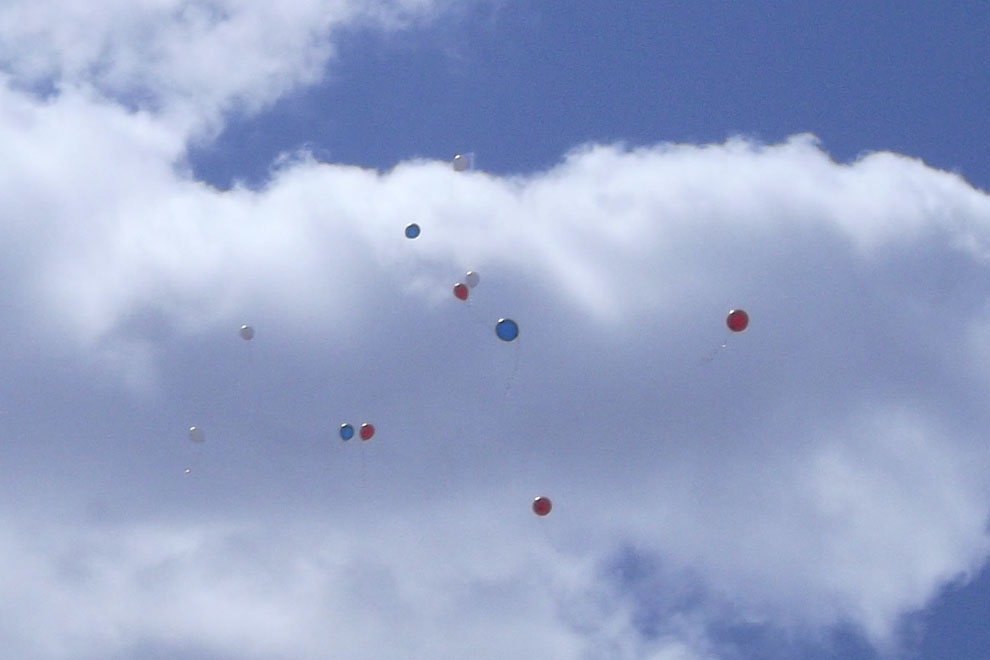 Запуск воздушных шаров 01.06.2018 - в честь Международного дня защиты детей